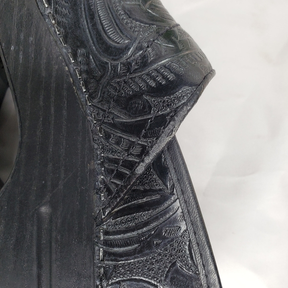 Dansko Paisley Tooled Leather Womens Clogs Size 36 - Picture 9 of 14